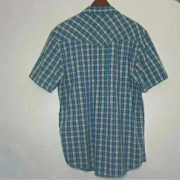Nortwest Territory Men’s Pearl Snap Down Short  Sleeve Shirt Size - Picture 6 of 6
